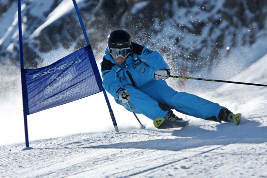Ski Race Training in Kaprun